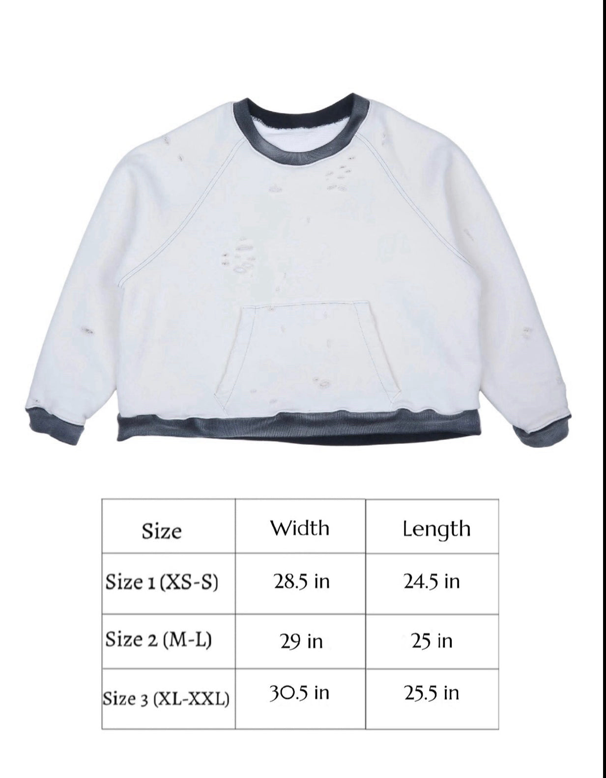 Two Tone Thermal Crewneck