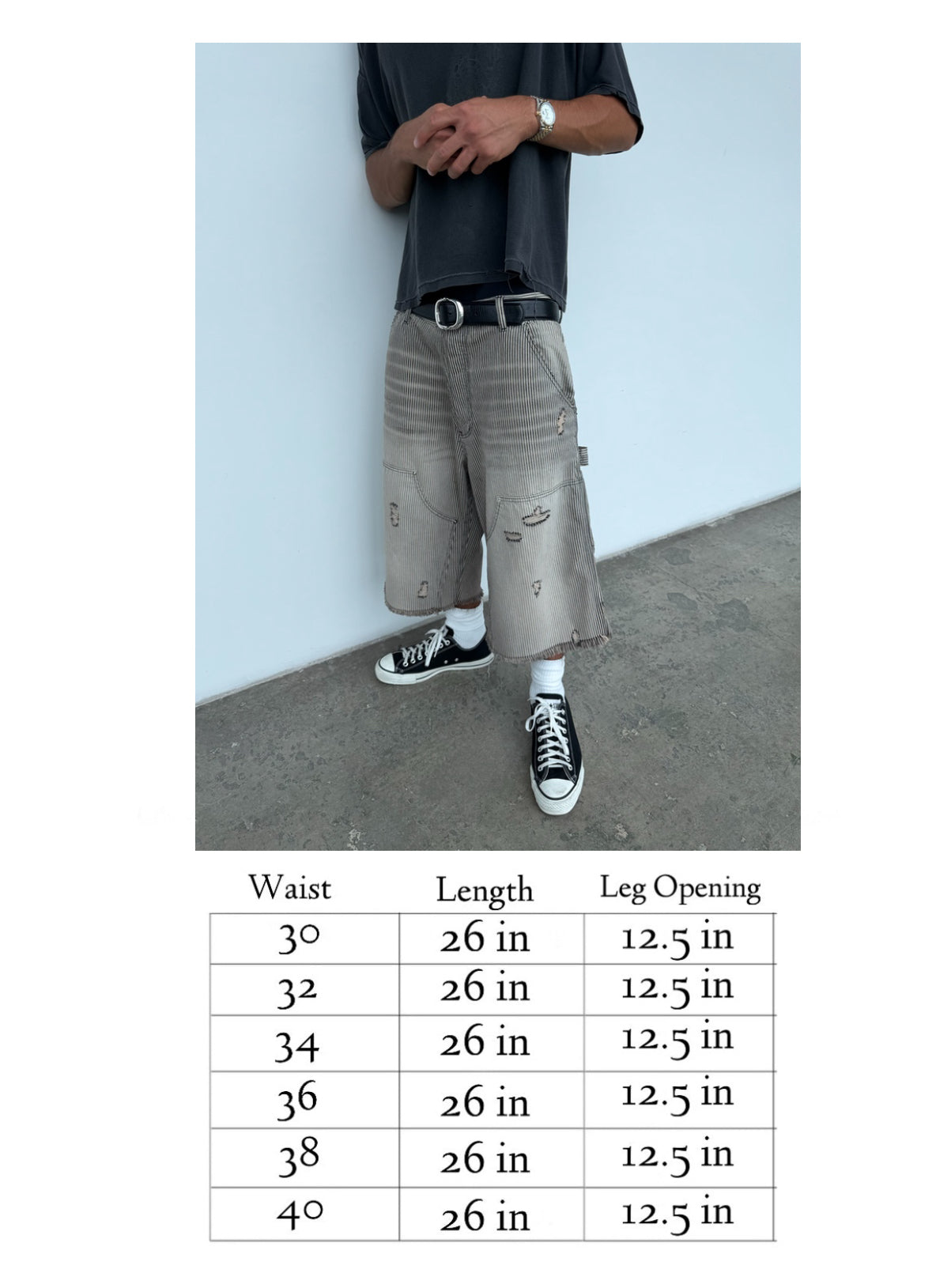 Black Hickory Doubleknee Capris