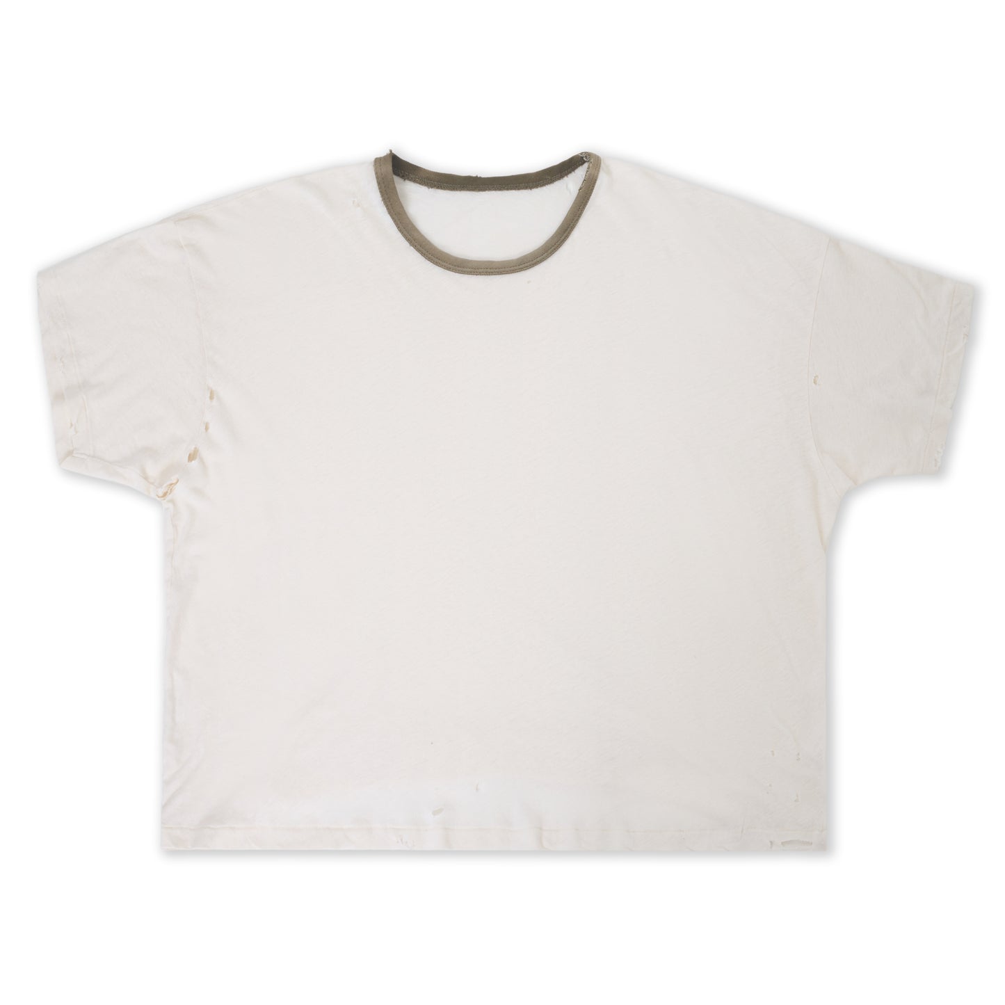 Faded Green Ringer Tee