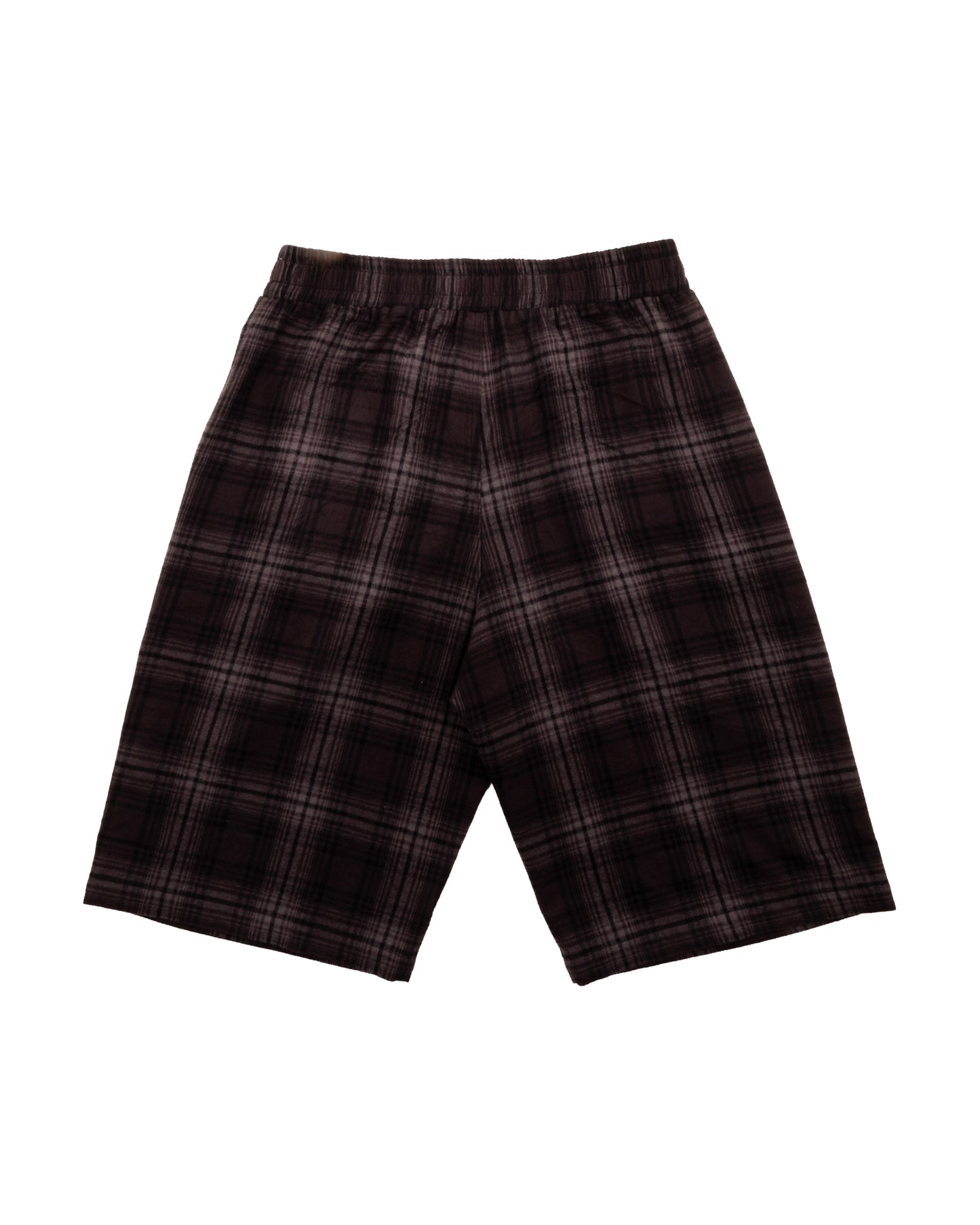 Japanese Black & Grey Plaid Shorts