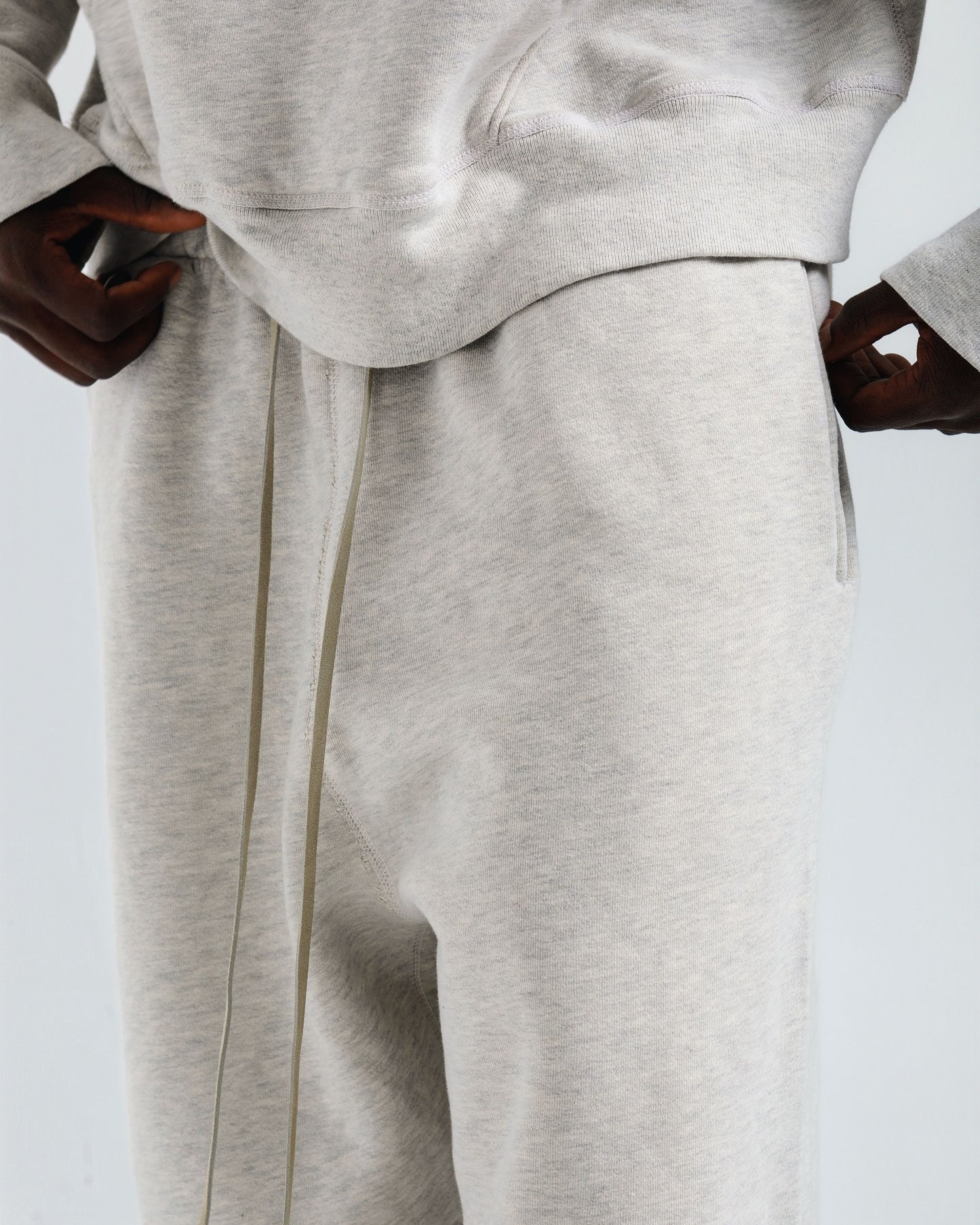 Oatmeal Grey Sweatshorts