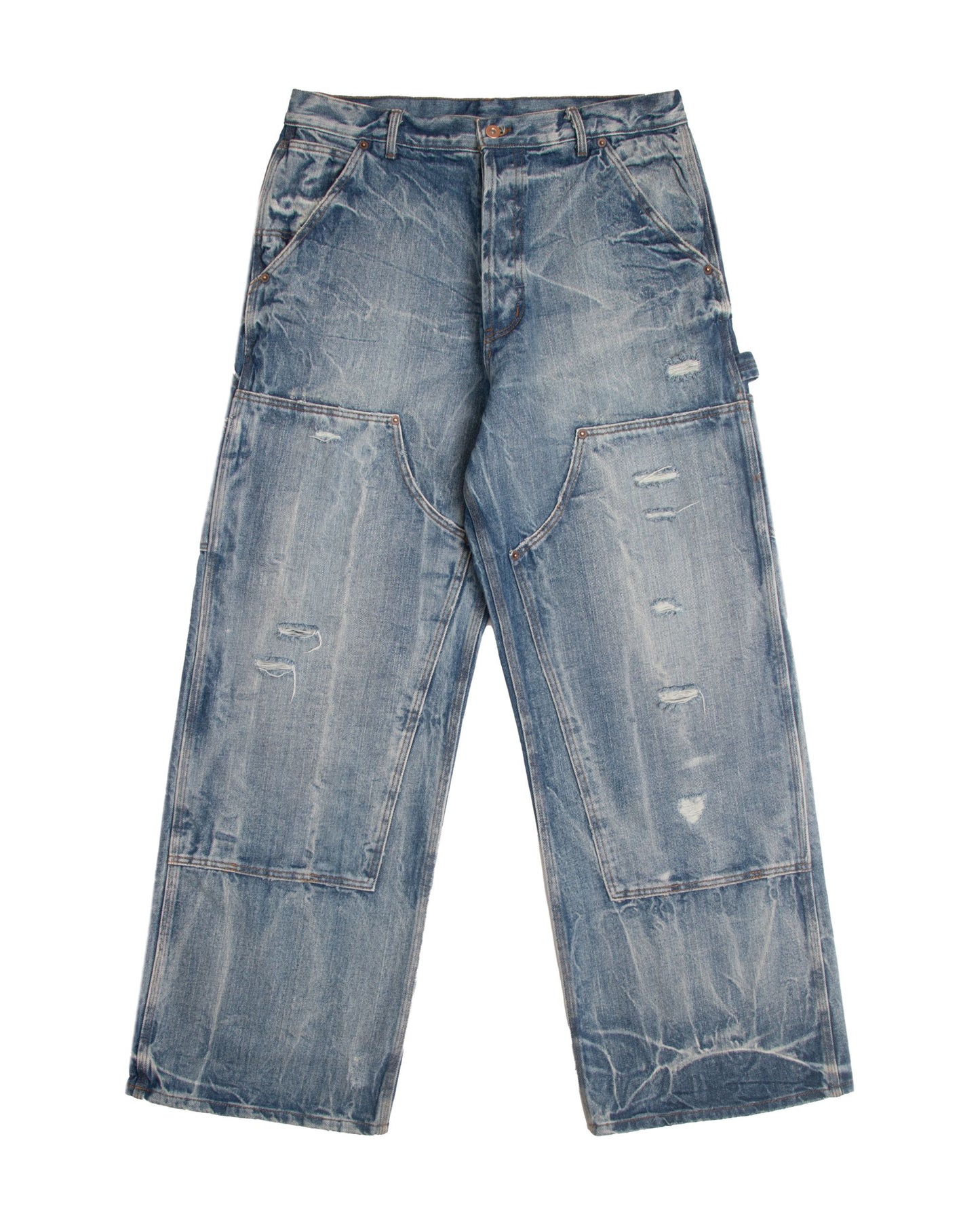 Light Wash Denim Doubleknees (Made to Order)