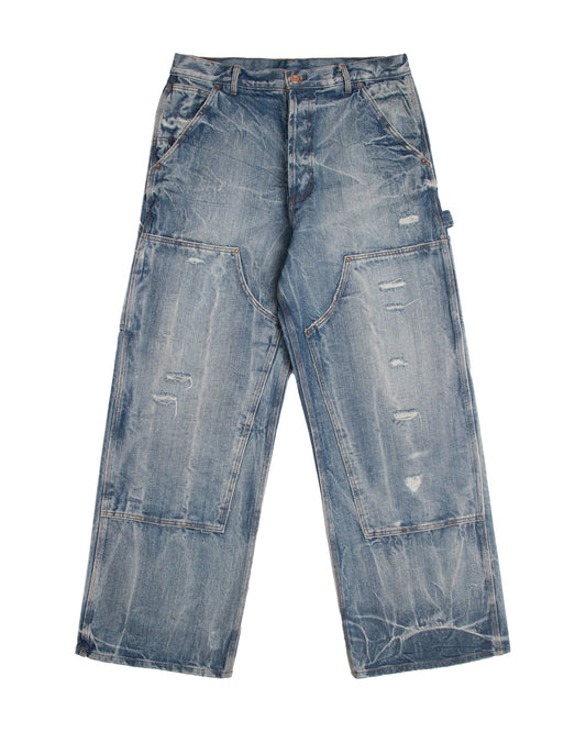 Light Wash Denim Doubleknees (Made to Order)