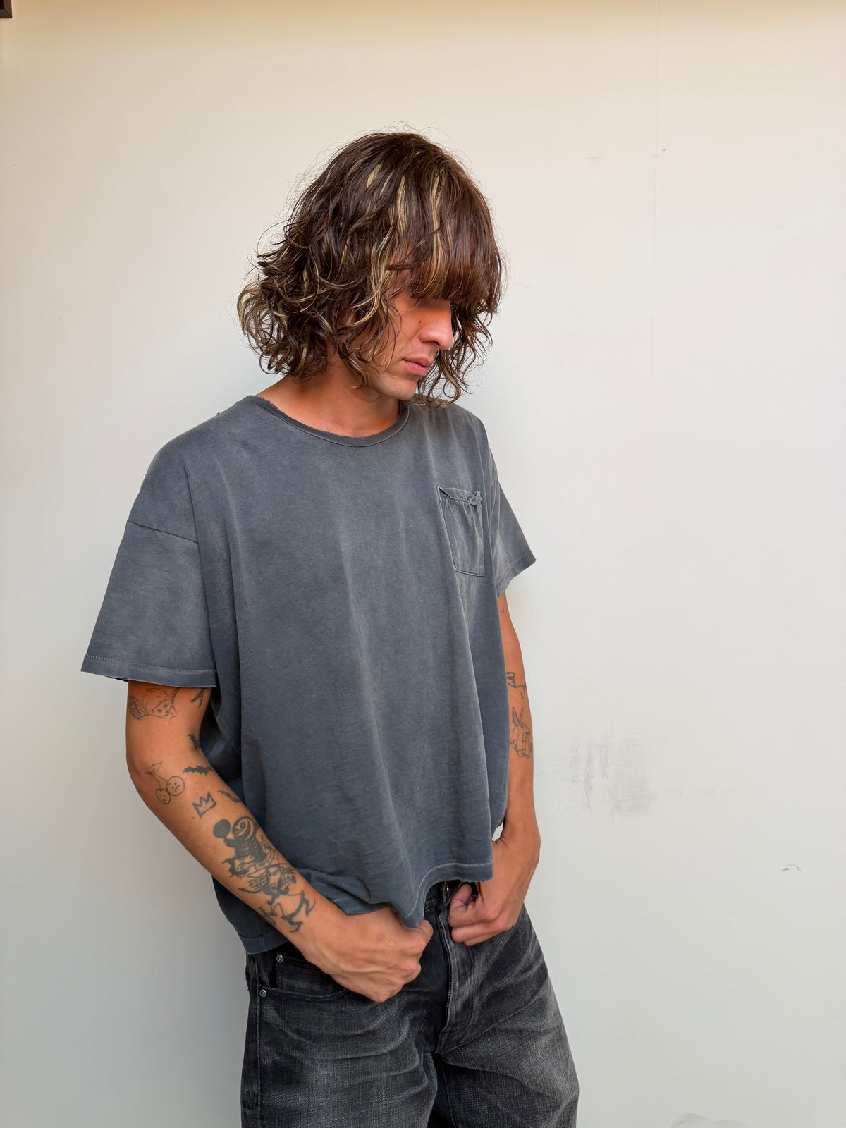 V3 Charcoal Bagged Tee