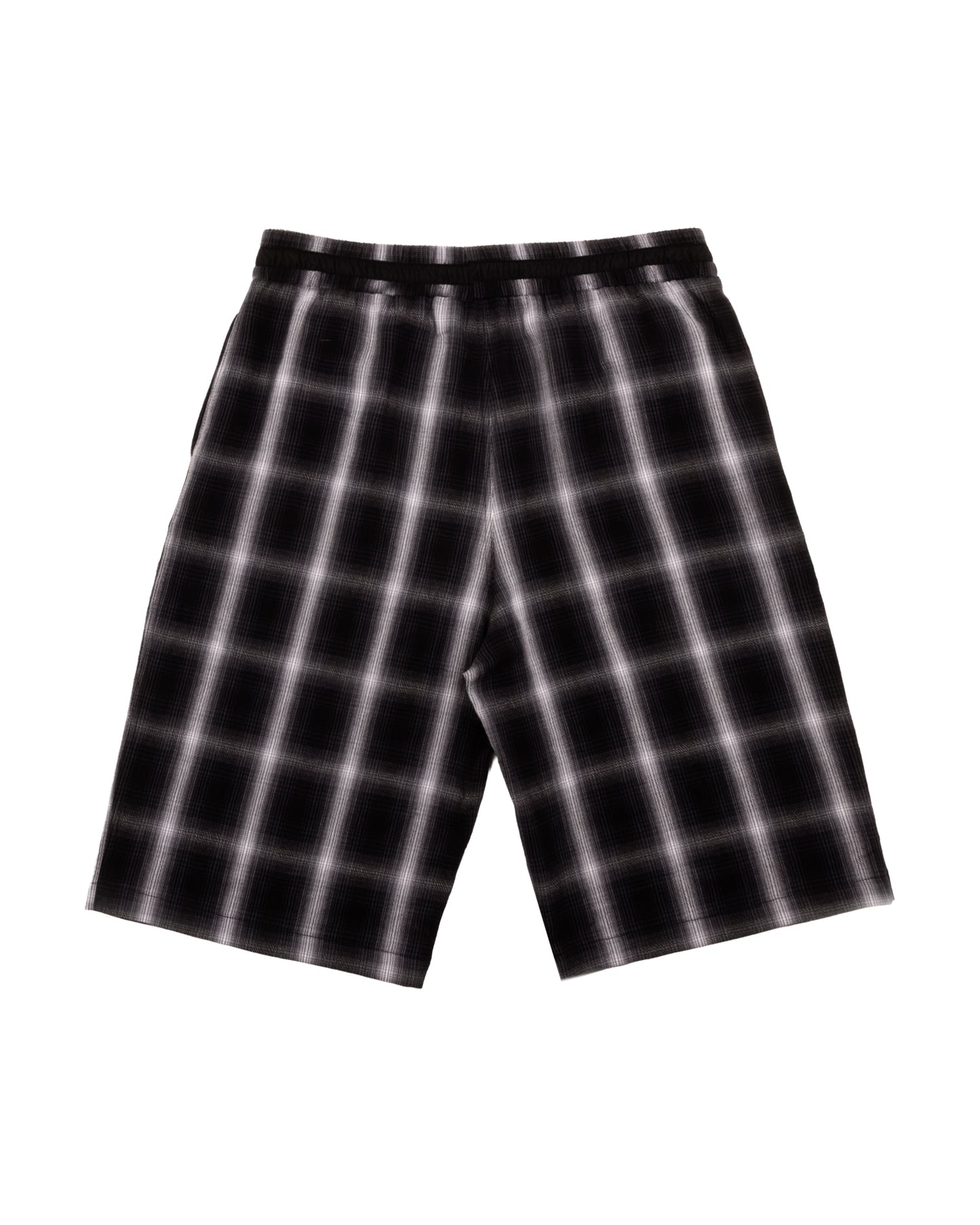 Japanese Black & White Plaid Shorts