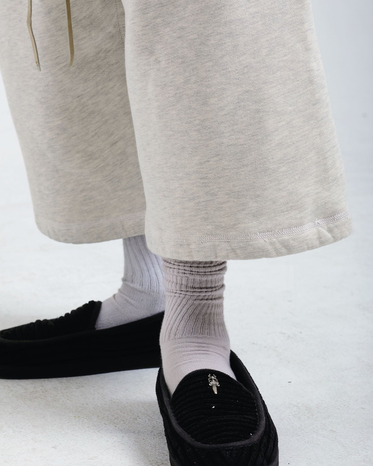 Oatmeal Grey Sweatshorts