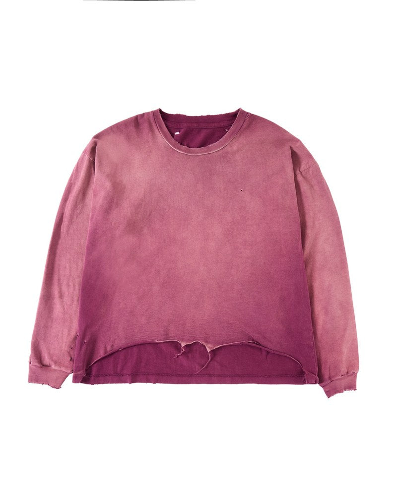 Chopped Longsleeve Wine Red