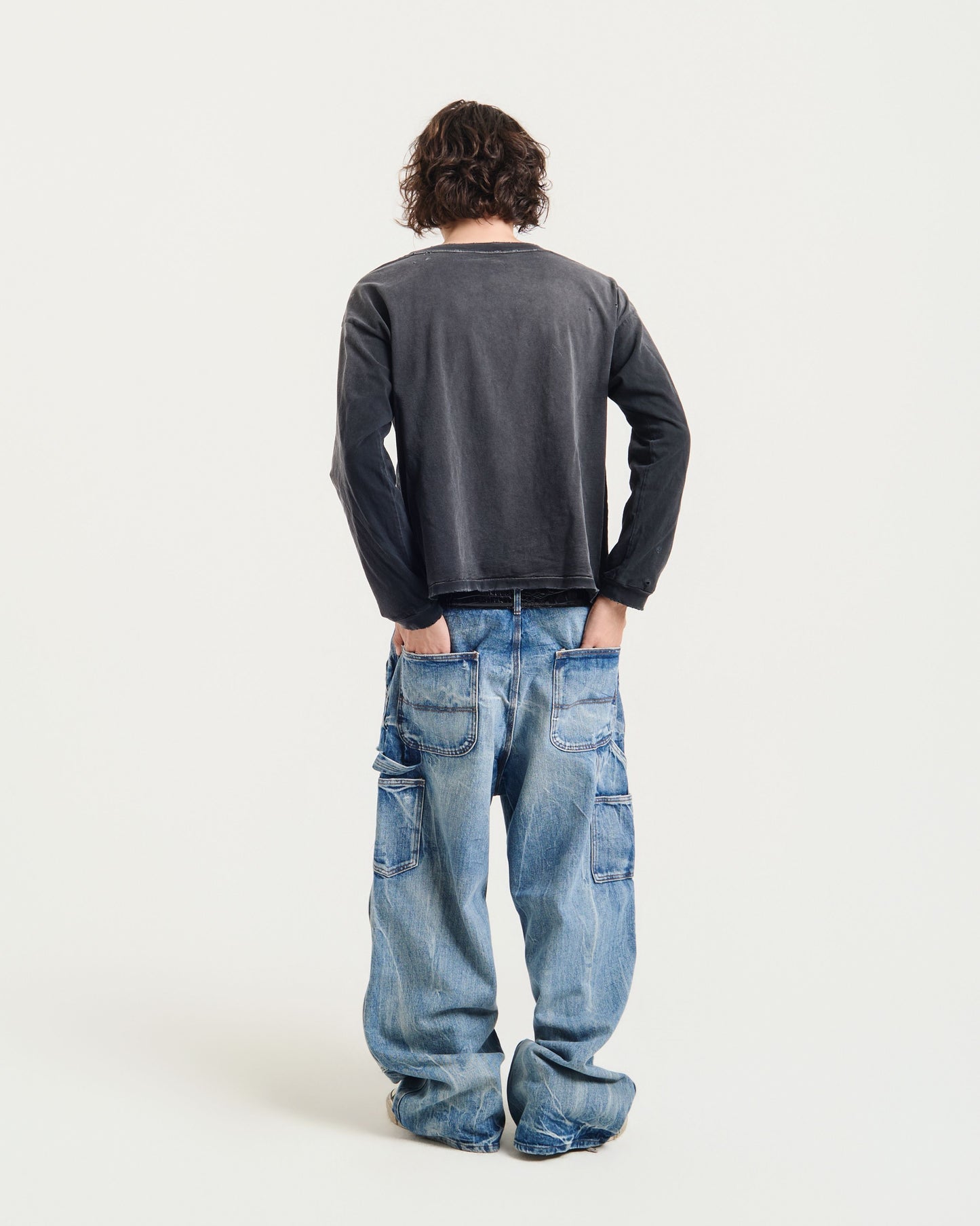 Light Wash Denim Doubleknees (Made to Order)