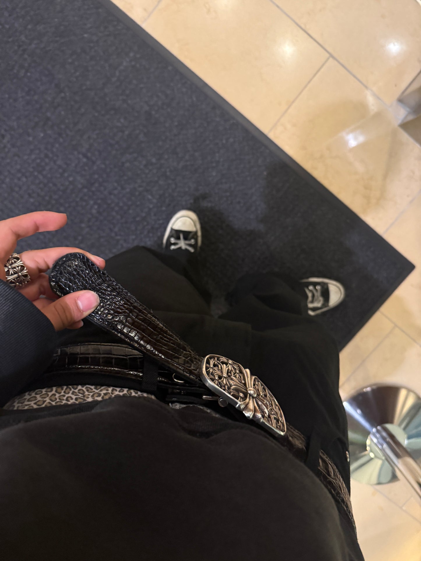 Black Gator Strap