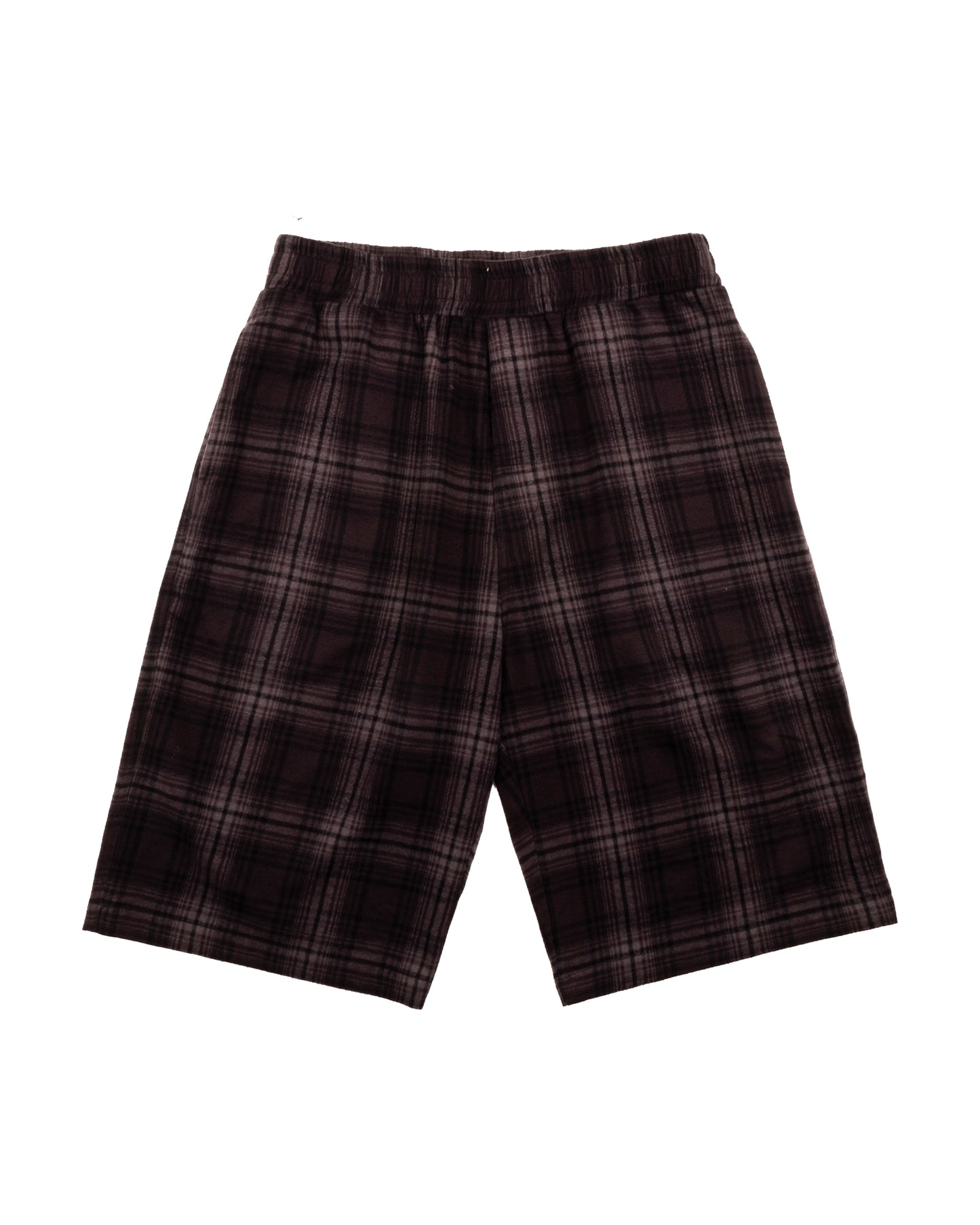 Japanese Black & Grey Plaid Shorts