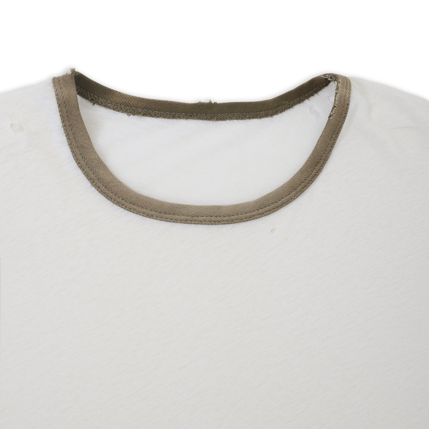 Faded Green Ringer Tee