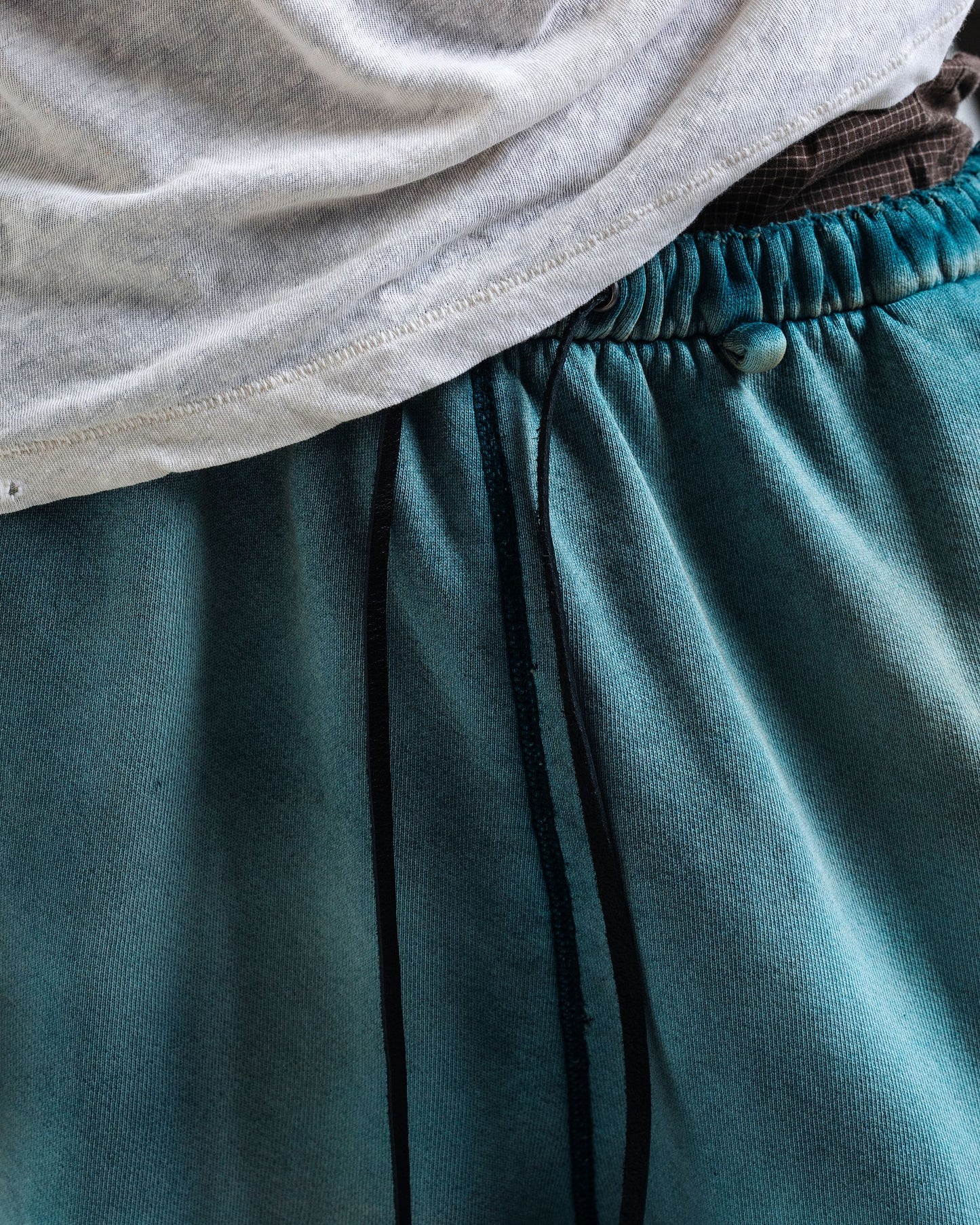 Teal Sweatshorts