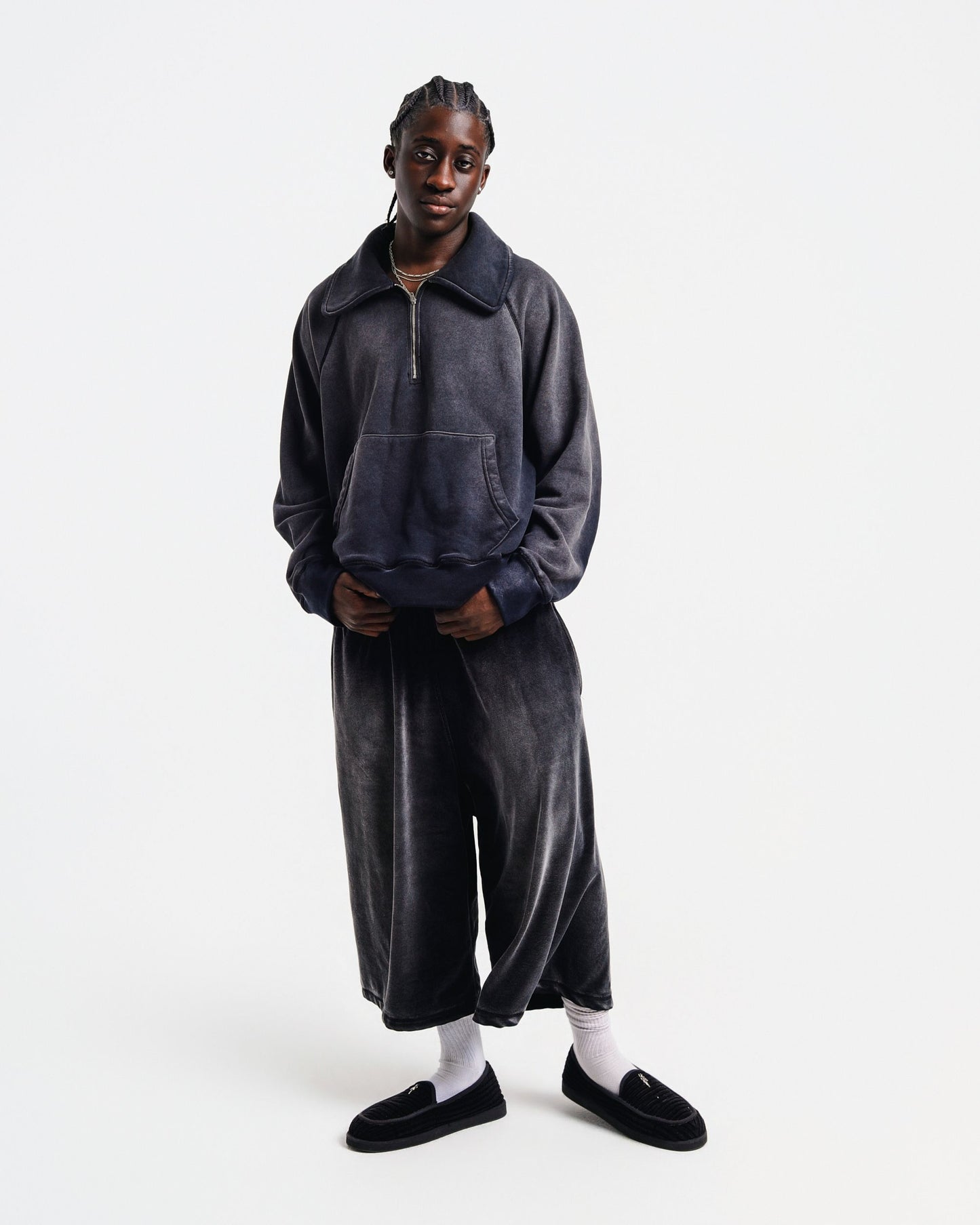 Faded Velour Sweatshorts