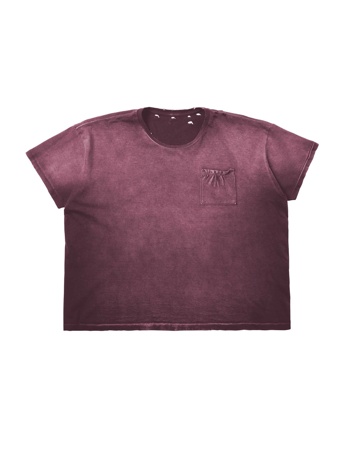 V3 Wine Red Bagged Tee