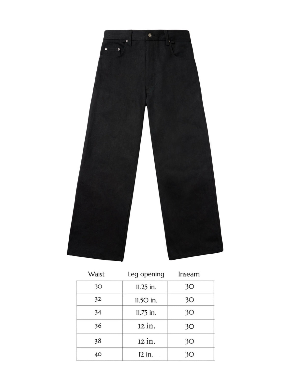 21 Oz Double R Denim