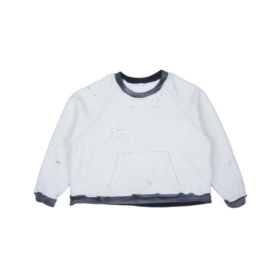 Two Tone Thermal Crewneck