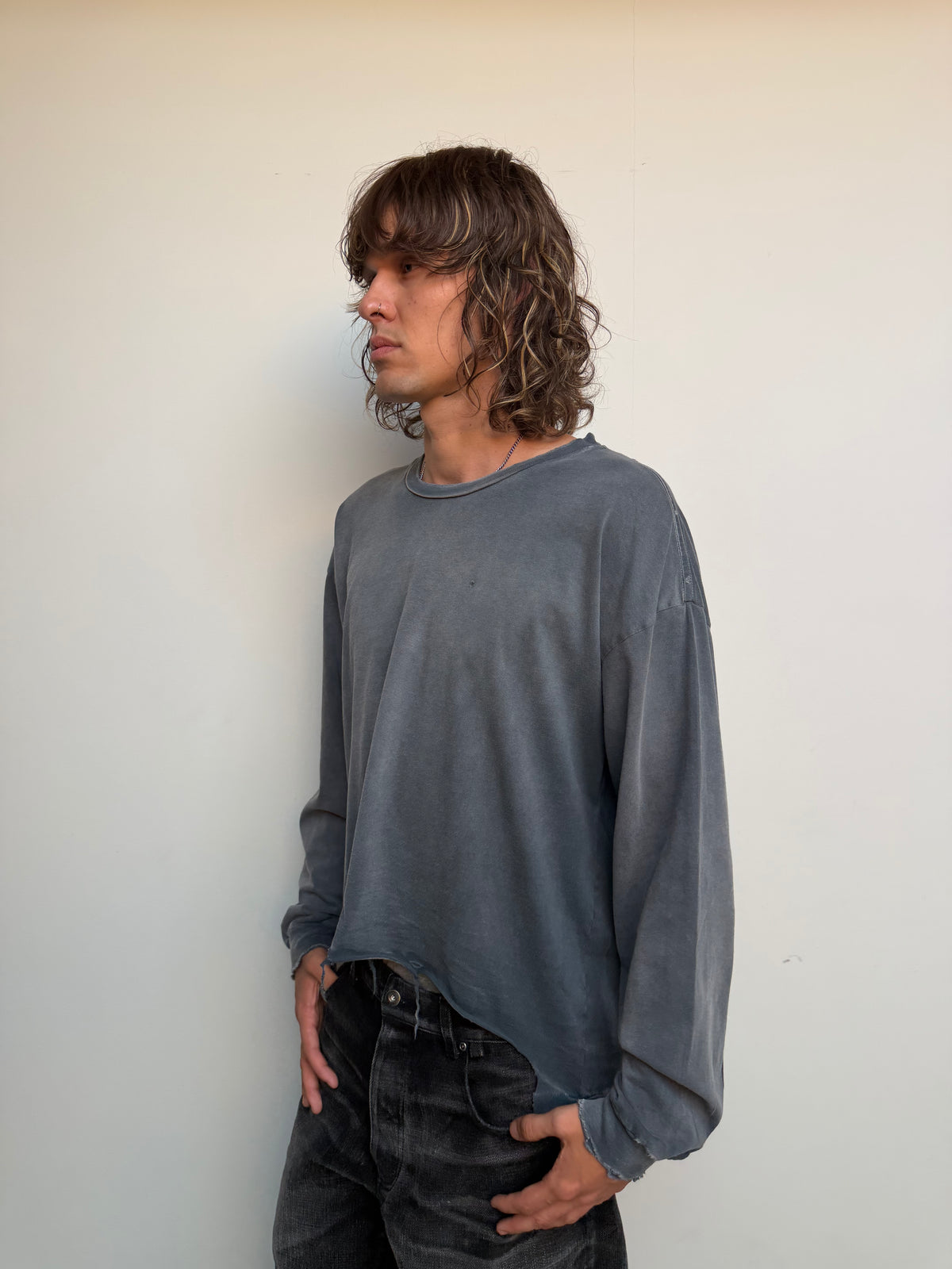 Chopped Longsleeve Charcoal