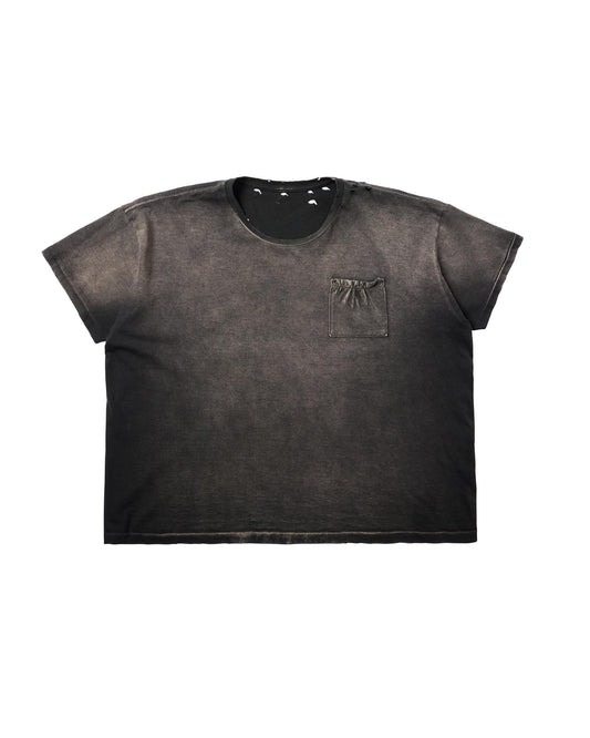V3 Bagged Tee Faded Black