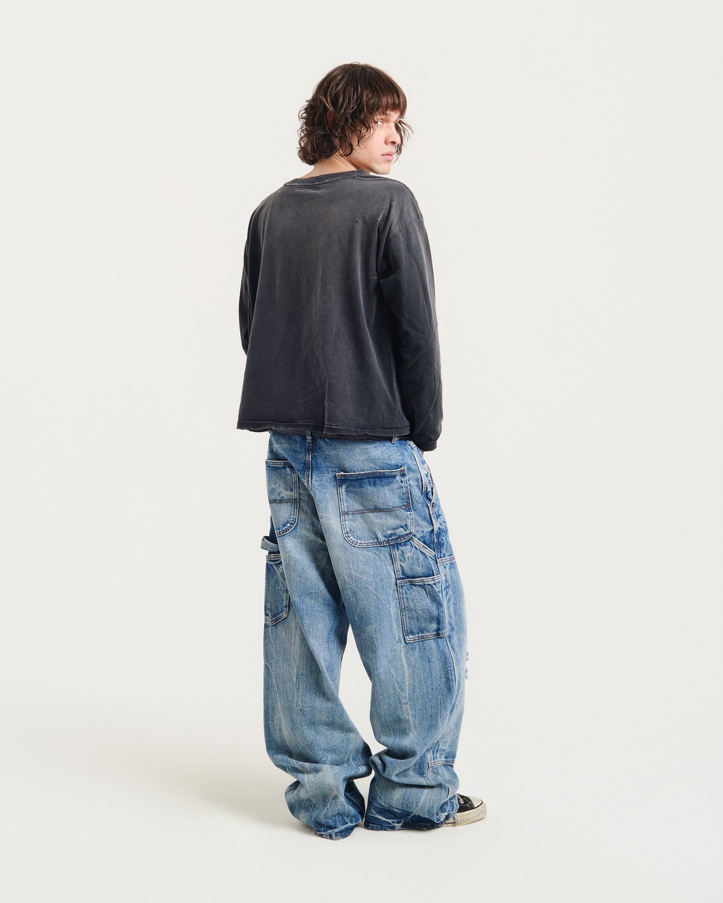 Light Wash Denim Doubleknees (Made to Order)