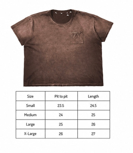 V3 Mocha Brown Bagged Tee