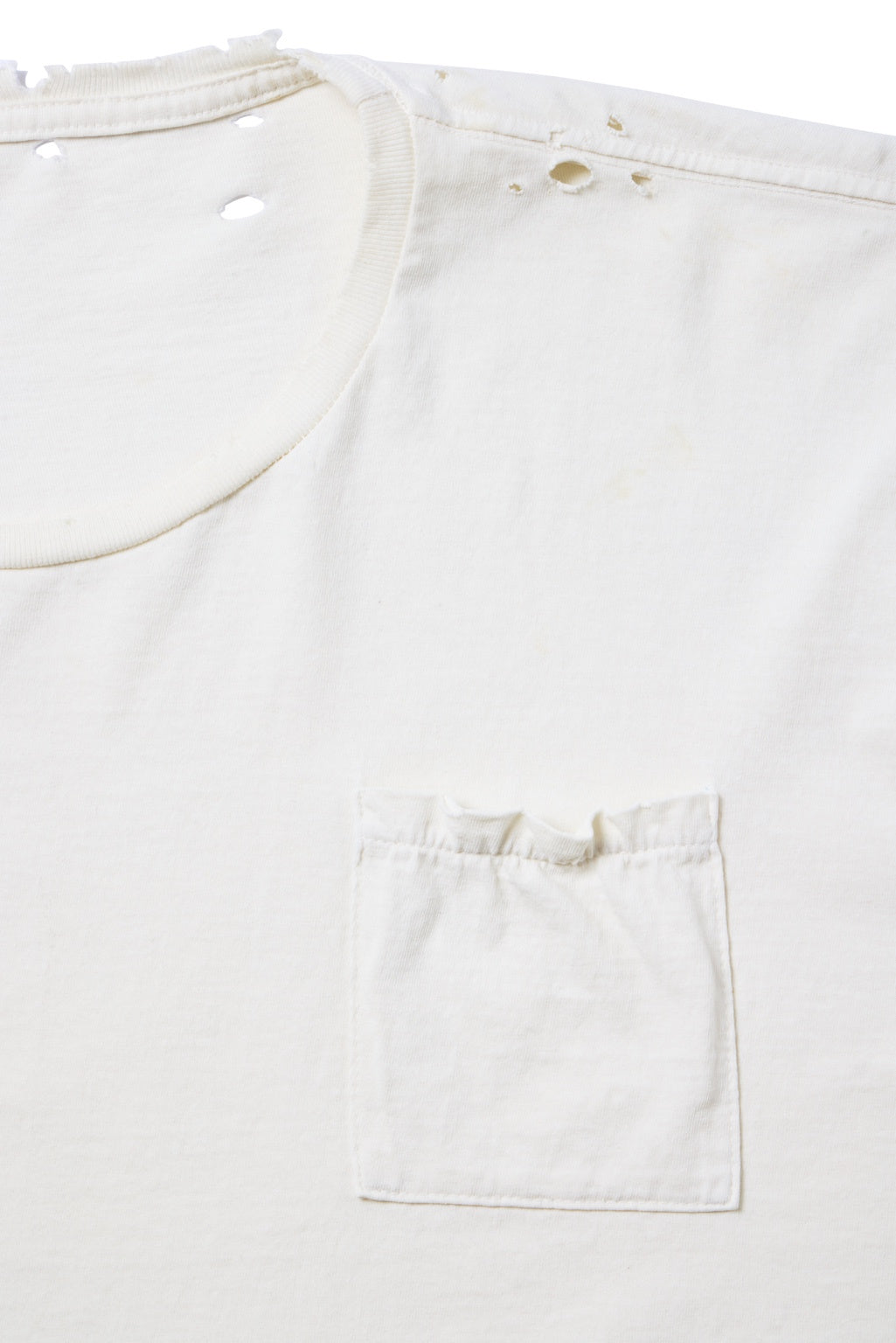 V3 Bagged Tee Vintage White
