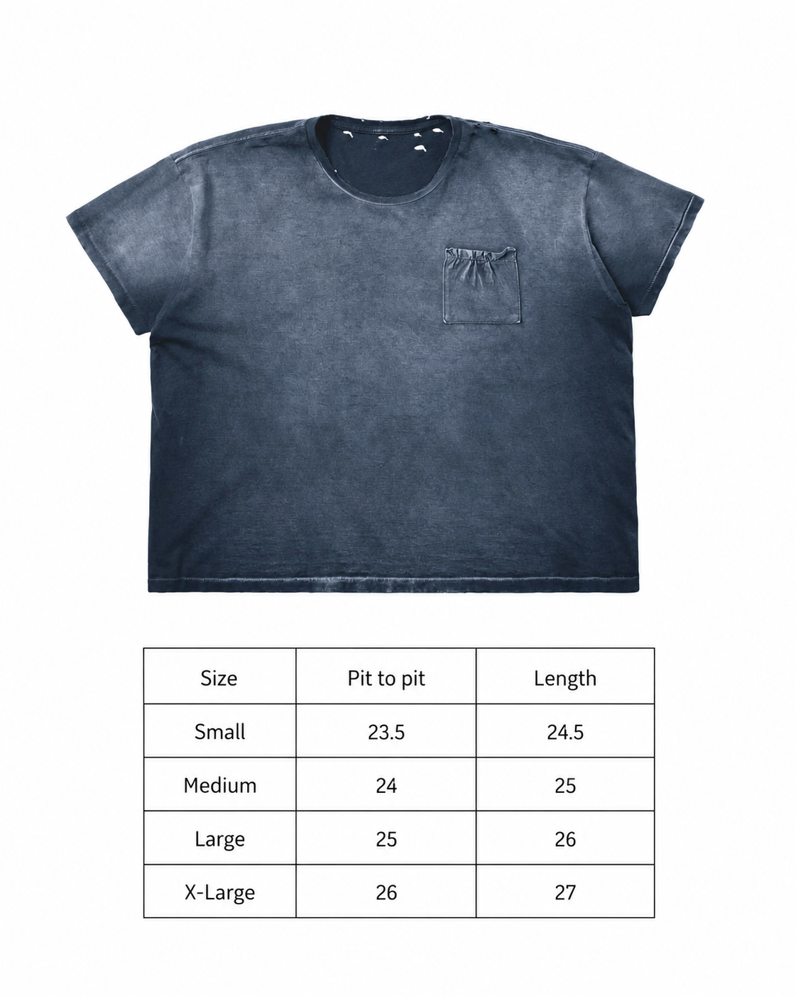 V3 Charcoal Bagged Tee