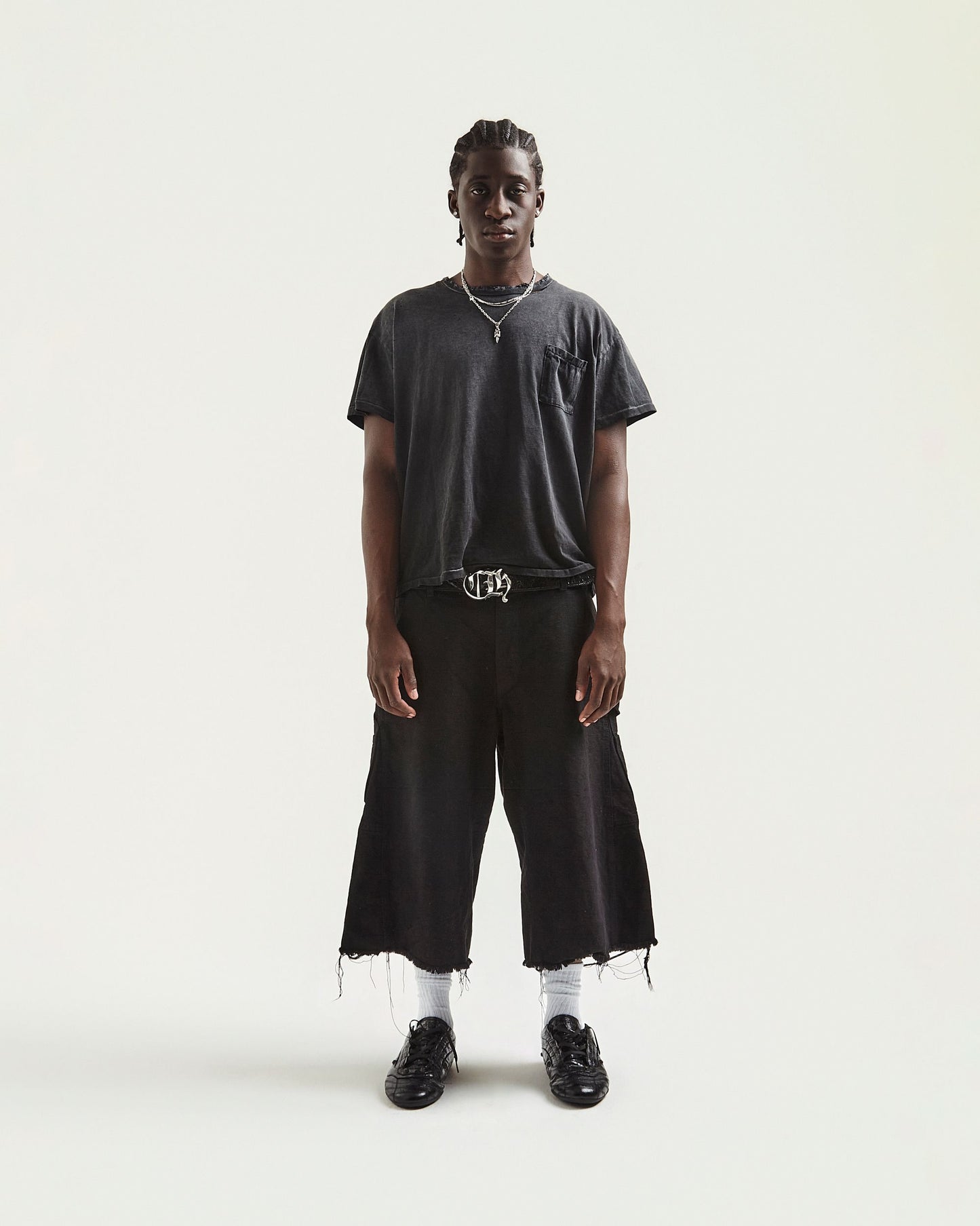 Carpenter Capris Jet Black