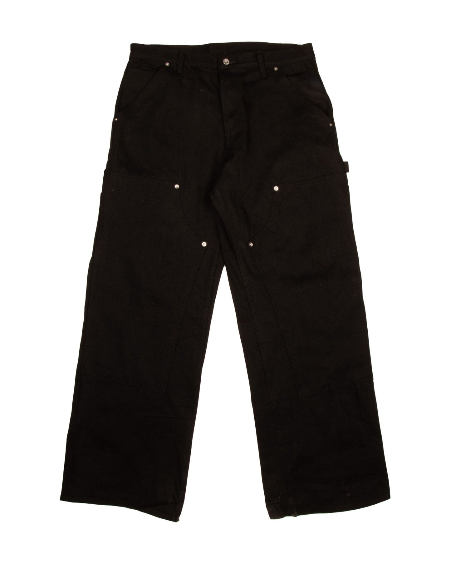 Black Japanese Selvedge Doubleknees (MTO)