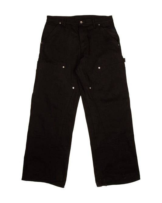 Black Japanese Selvedge Doubleknees (MTO)