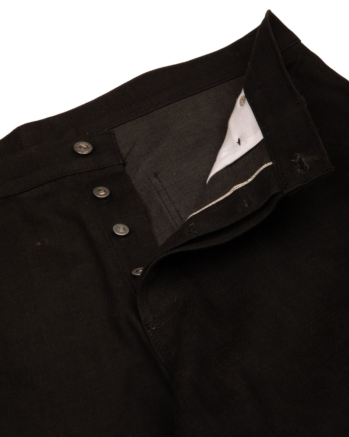 Black Japanese Selvedge Doubleknees (MTO)