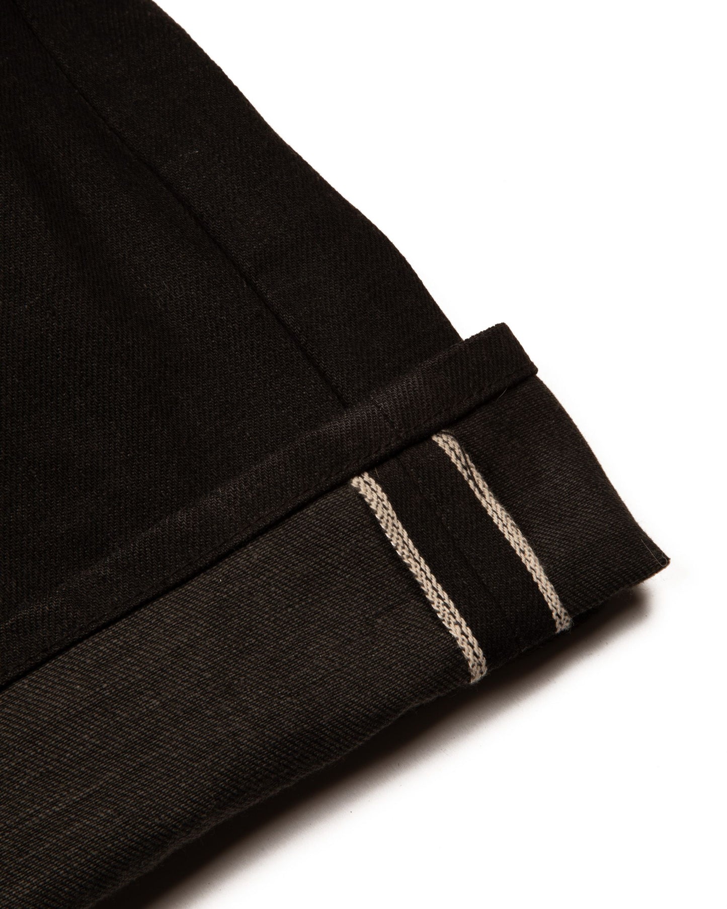 Black Japanese Selvedge Doubleknees (MTO)