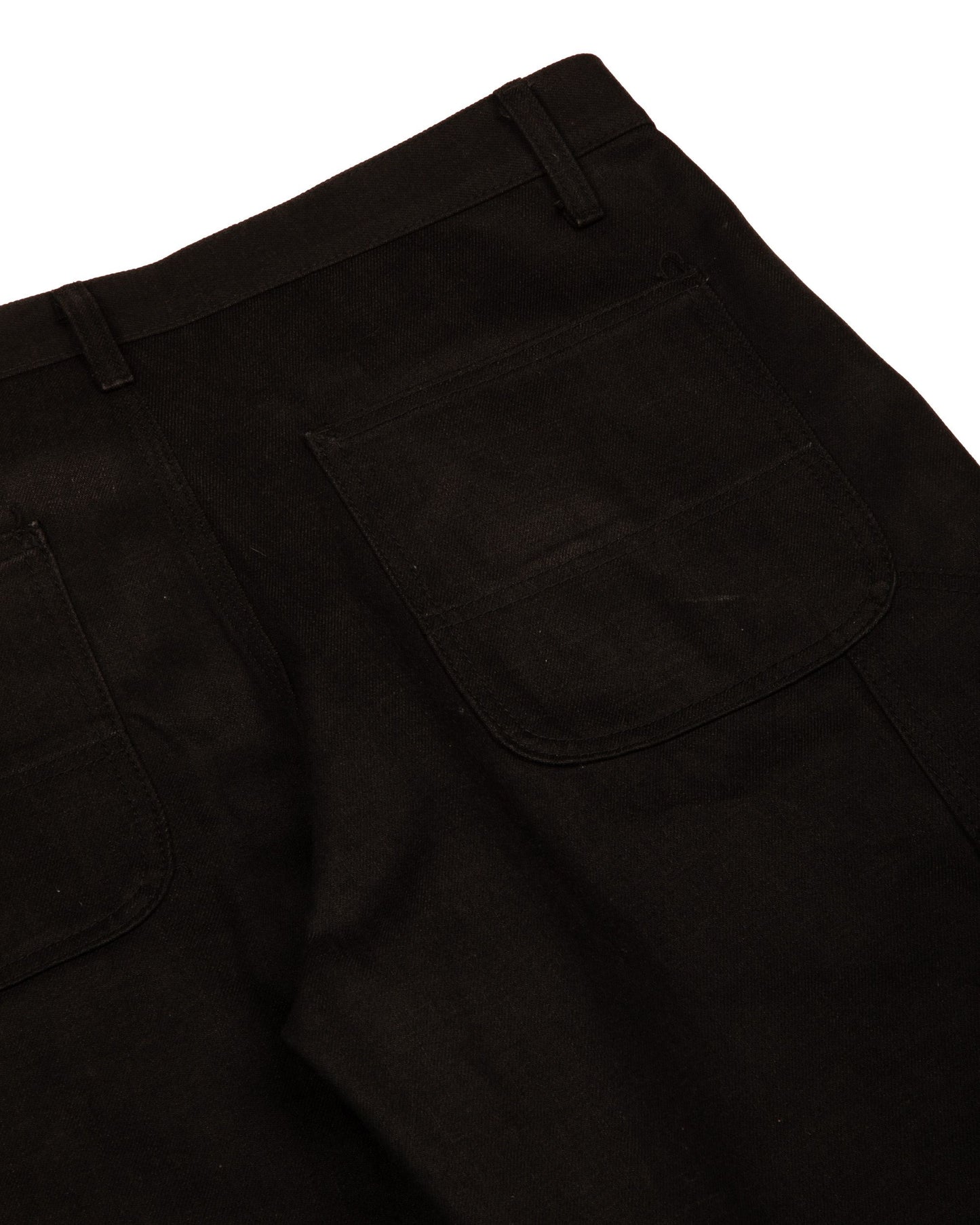 Black Japanese Selvedge Doubleknees (MTO)