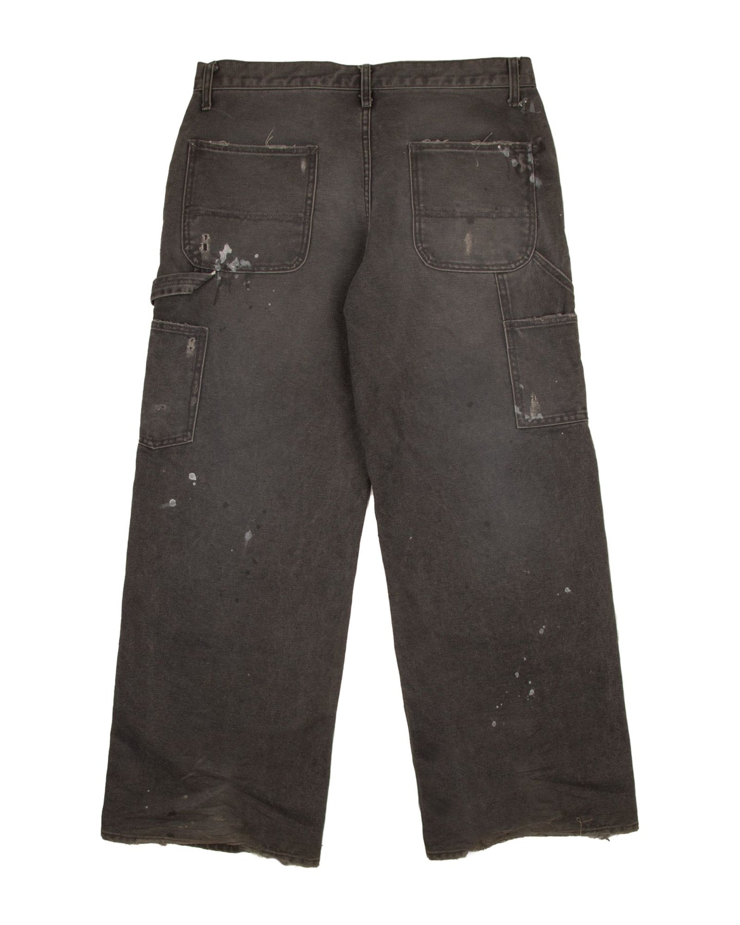 Faded Black Canvas Doubleknees