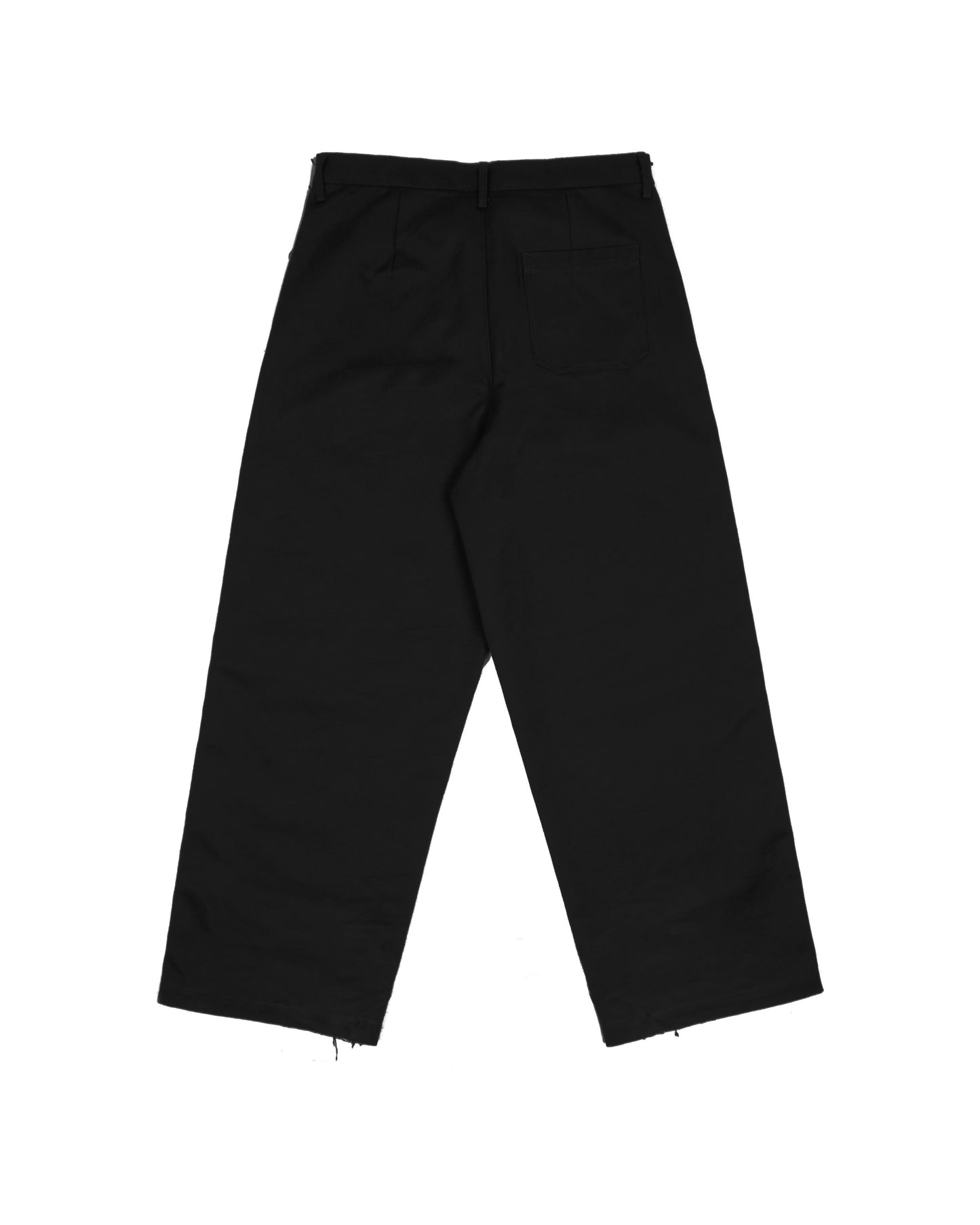 Black Baggy Chinos