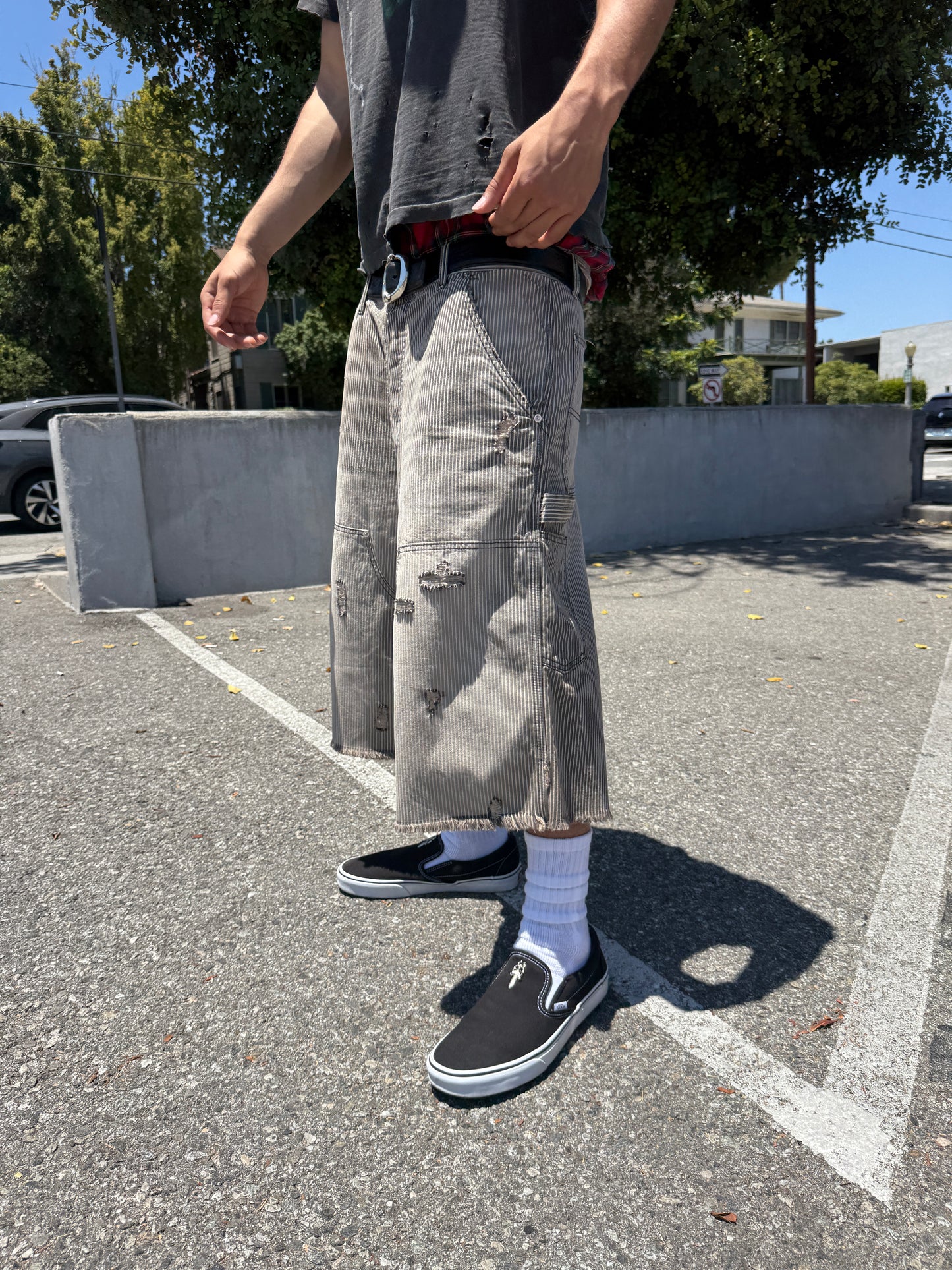 Black Hickory Doubleknee Capris