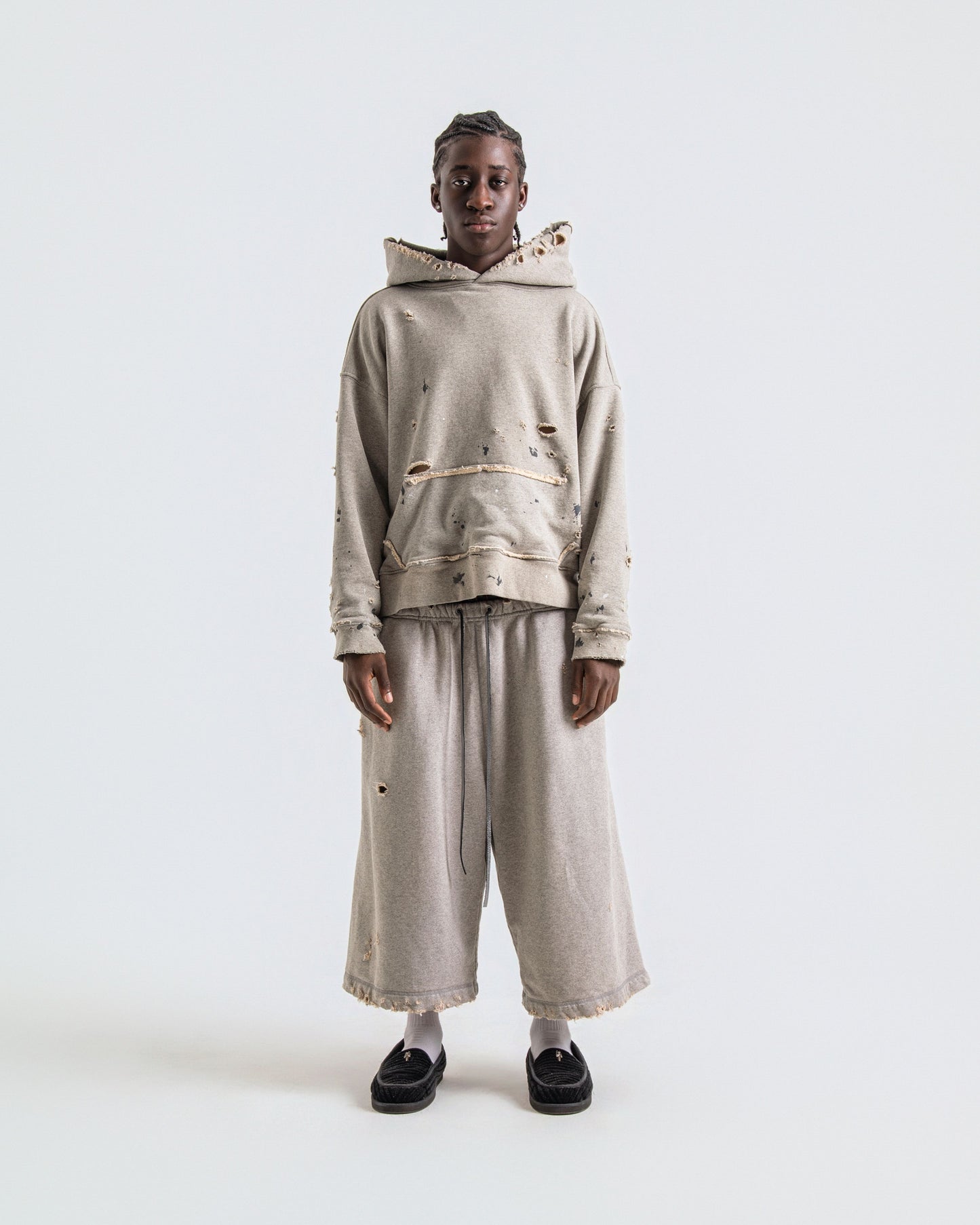 Heather Grey 3G Thermal Lined Hoodie