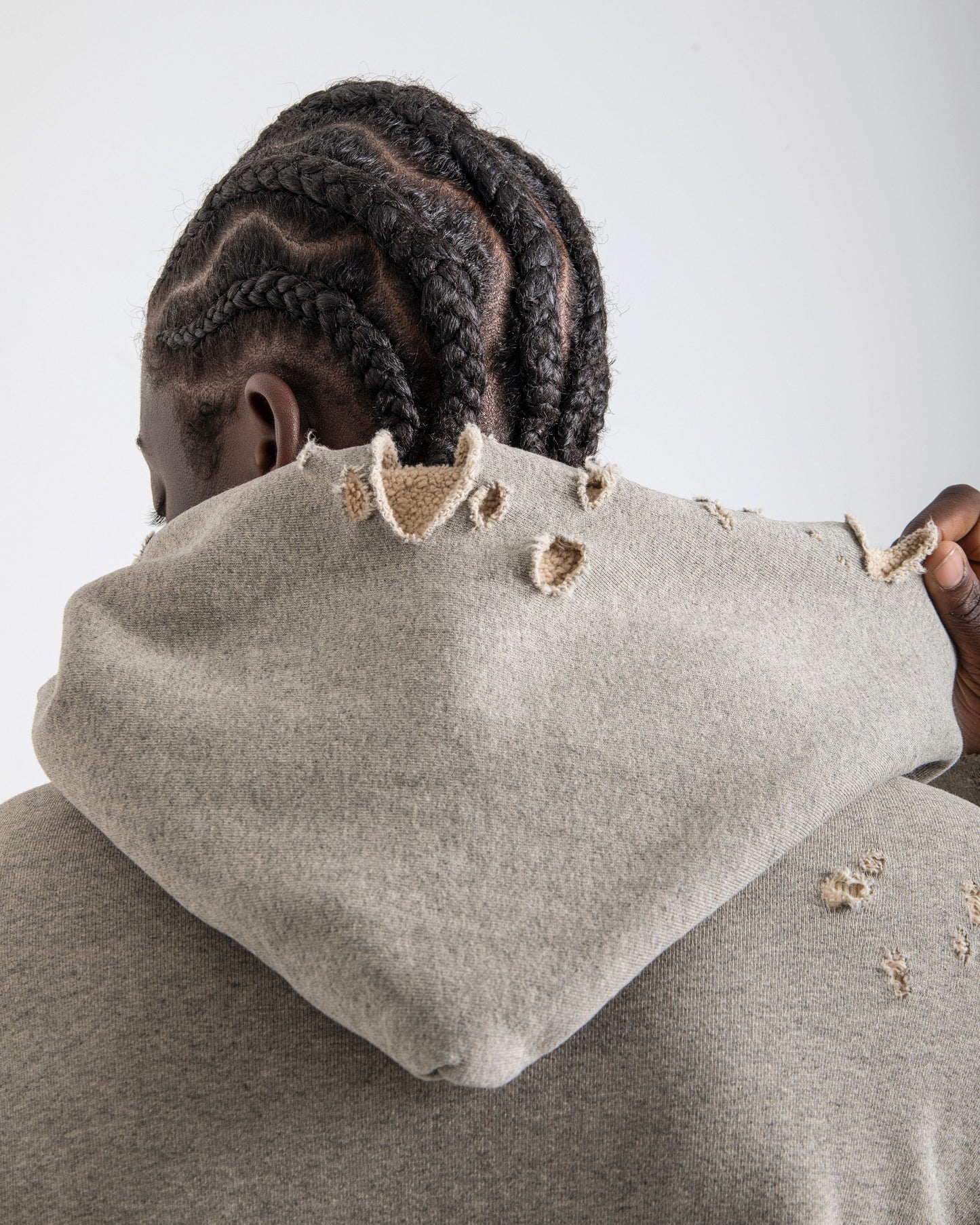 Heather Grey 3G Thermal Lined Hoodie