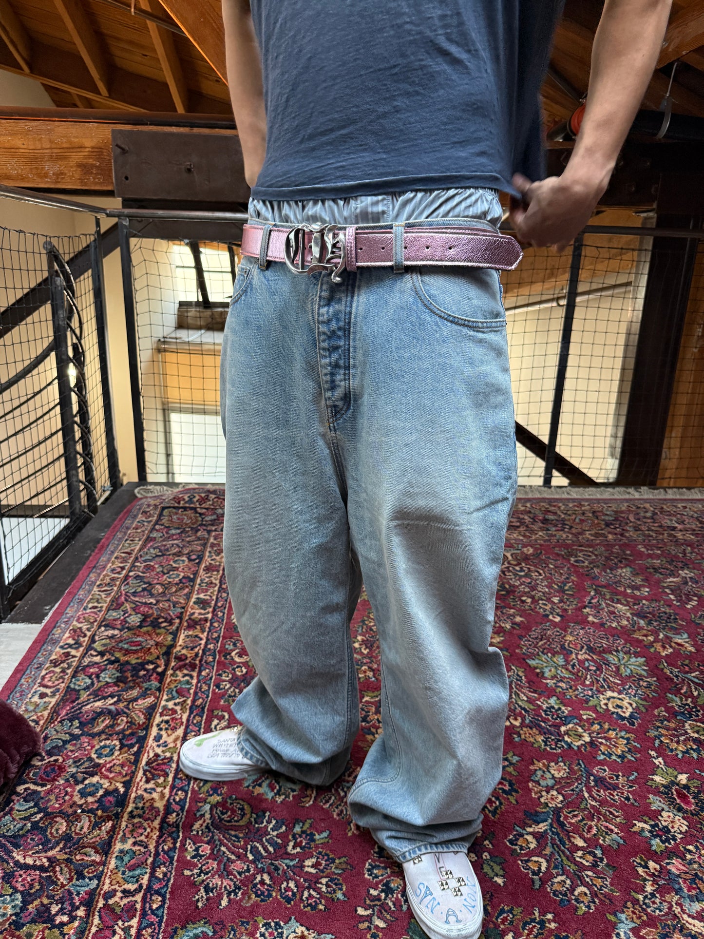 Metallic Pink Strap New Style