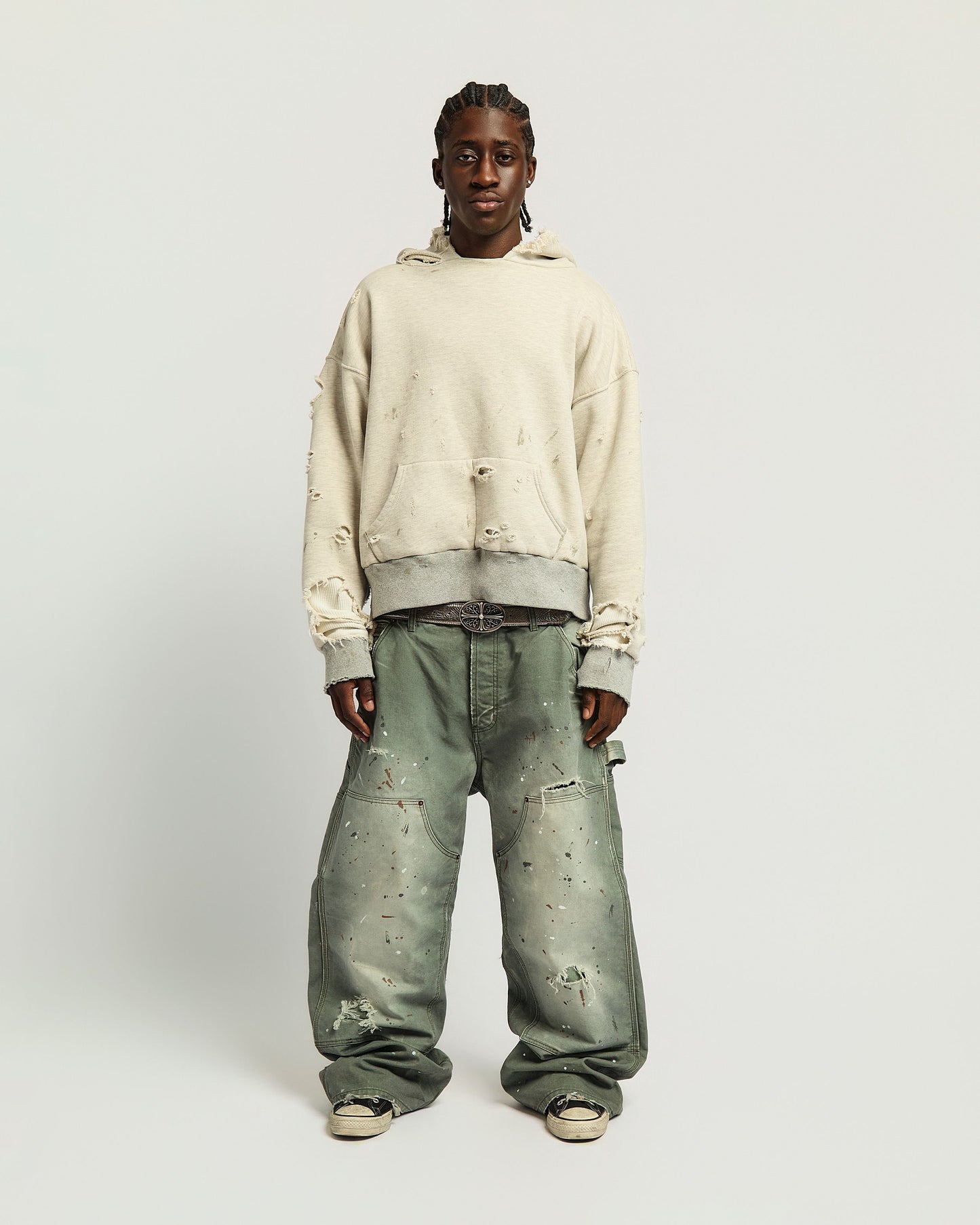 Two Tone Afterhood Hoodie