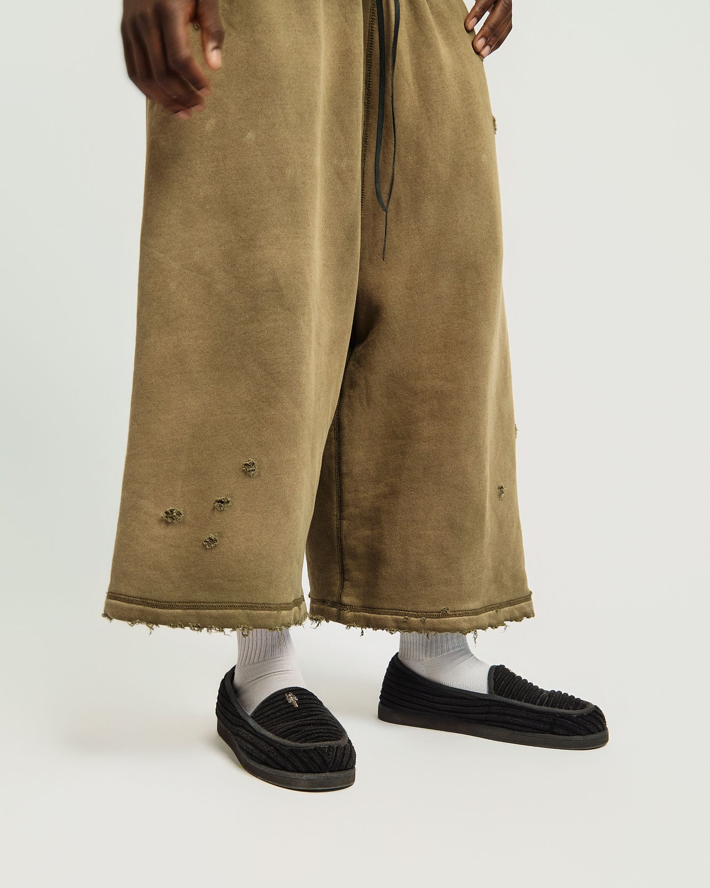 Military Green Sweatshorts