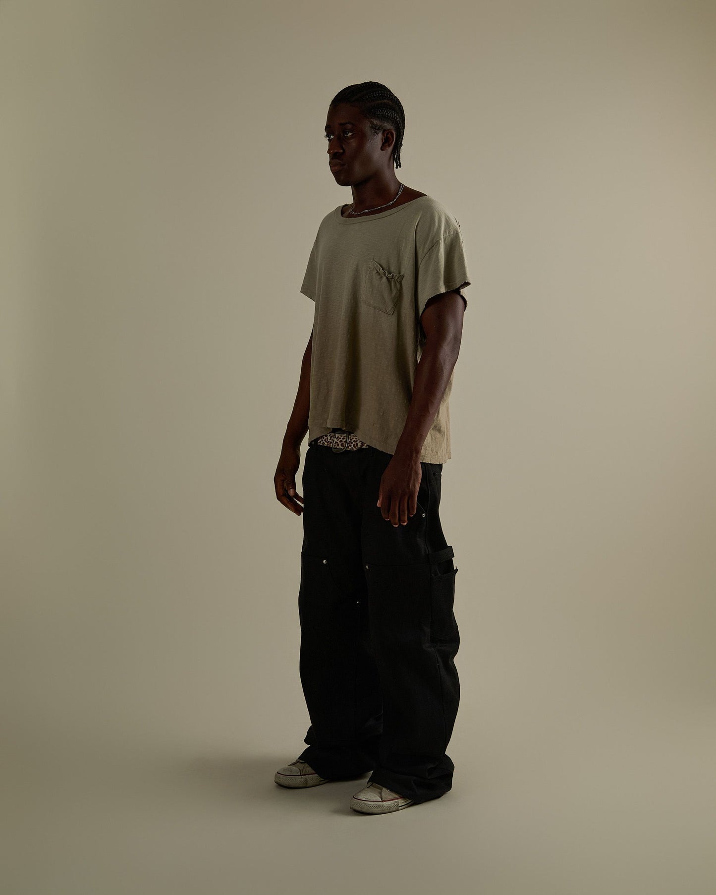 Black Japanese Selvedge Doubleknees (MTO)