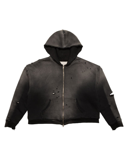 Black Thermal Lined Zipup