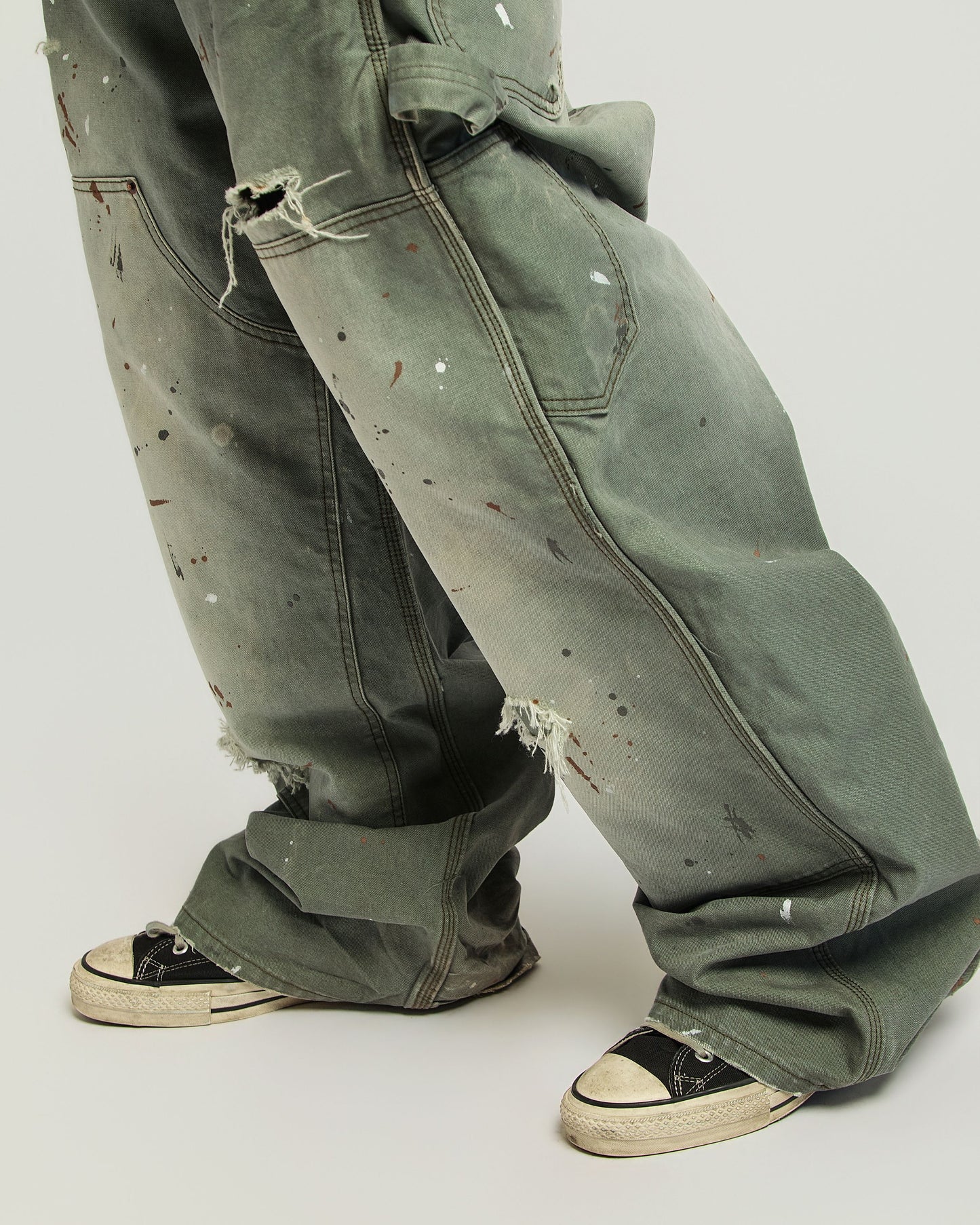 Olive Canvas Doubleknees