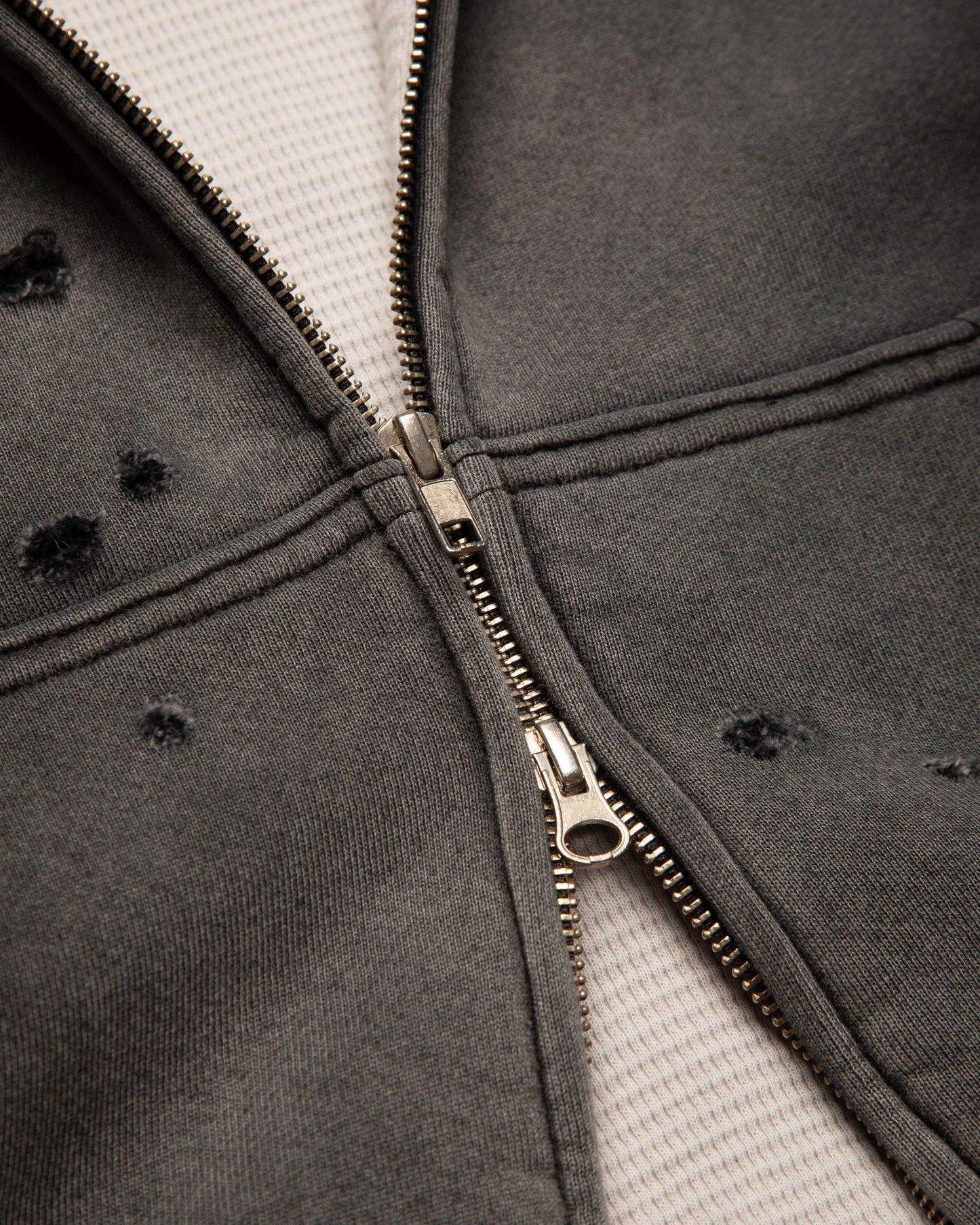 Black Thermal Lined Zipup